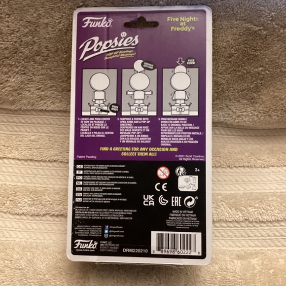 Funko Popsies Five Night at Freddy’s Freddy Fazbear - Picture 2 of 3